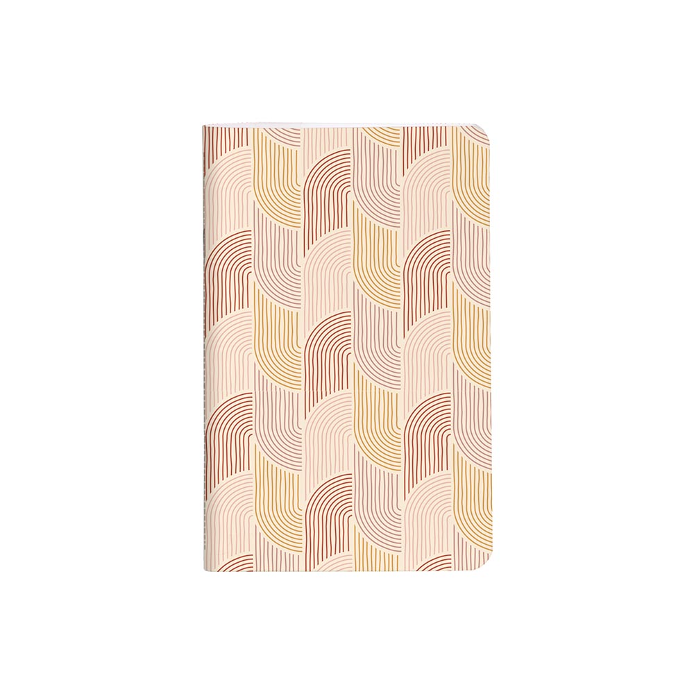 Clairefontaine Terracotta Stapled Notebook Sewn On Spine 75x12cm Assorted