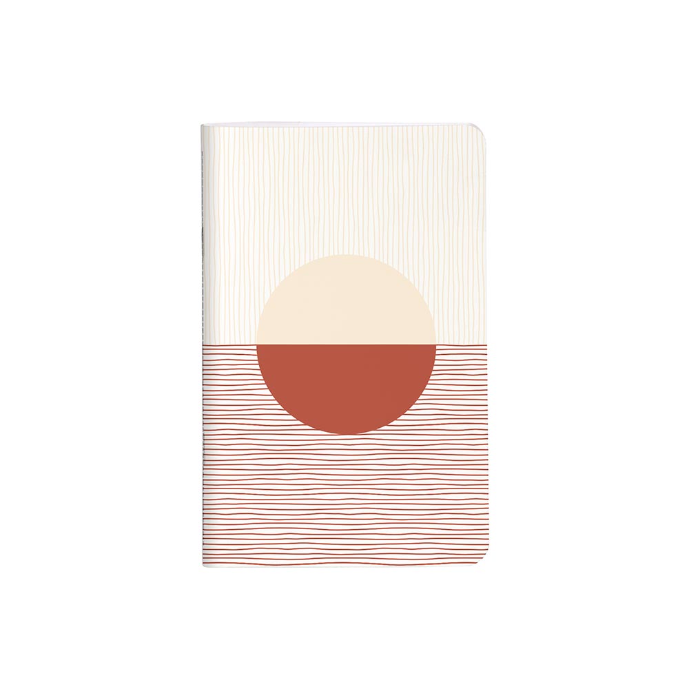 Clairefontaine Terracotta Stapled Notebook Sewn On Spine 75x12cm Assorted