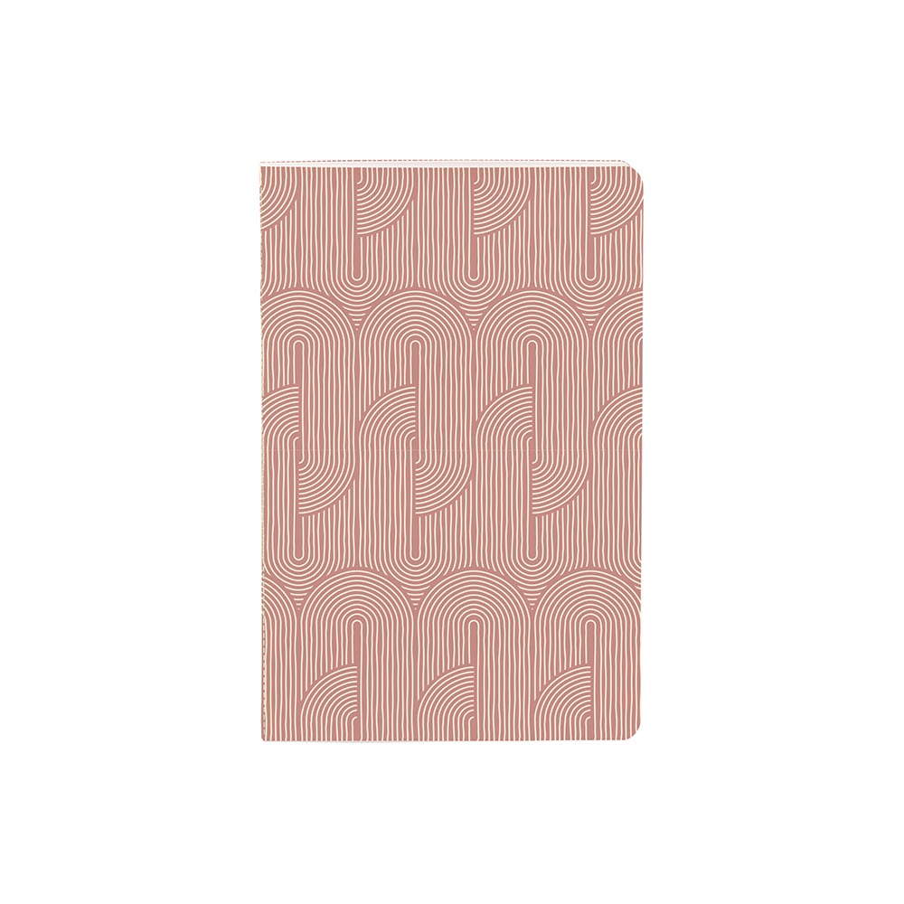 Clairefontaine Terracotta Stapled Notebook Sewn On Spine 11x17cm Assorted