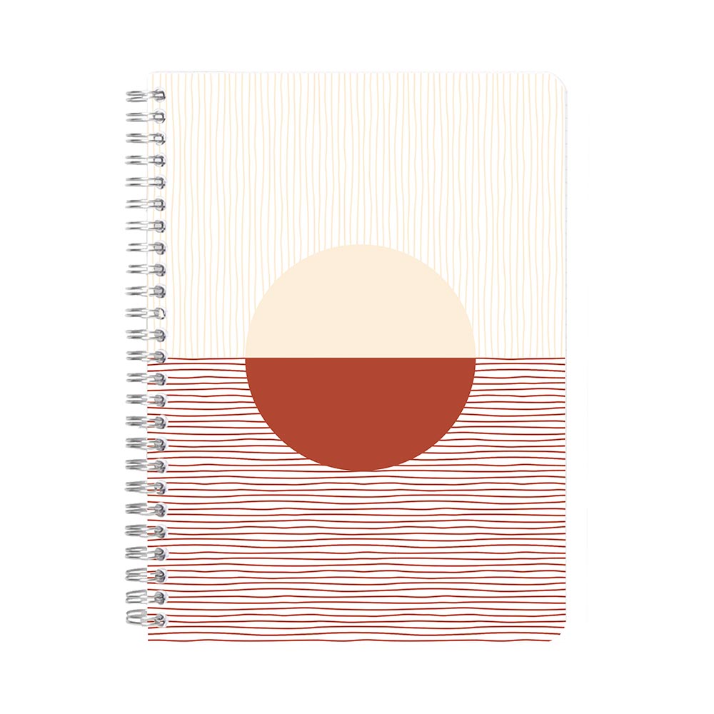 Clairefontaine Terracotta Wirebound Notebook A5 Assorted