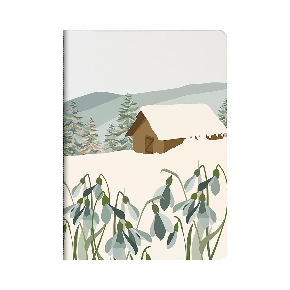 Clairefontaine La Vie En Vosges Stapled Notebook Sewn On Spine A5 Assorted