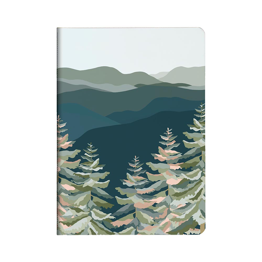 Clairefontaine La Vie En Vosges Stapled Notebook Sewn On Spine A5 Assorted