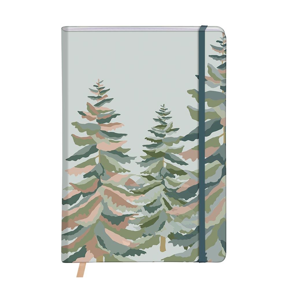 Clairefontaine La Vie En Vosges Hardcover Notebook A5 Elastic Closure Assorted