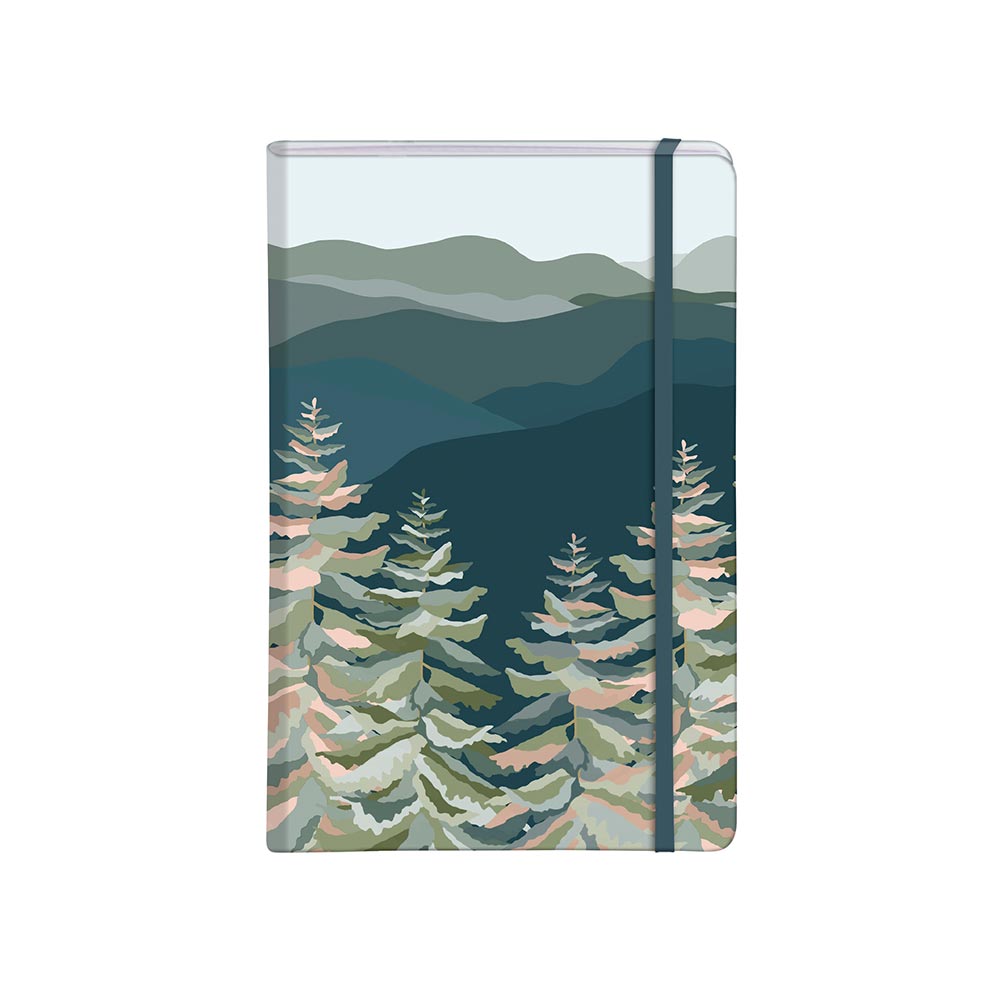 Clairefontaine La Vie En Vosges Hardcover Notebook A6 Elastic Closure Assorted