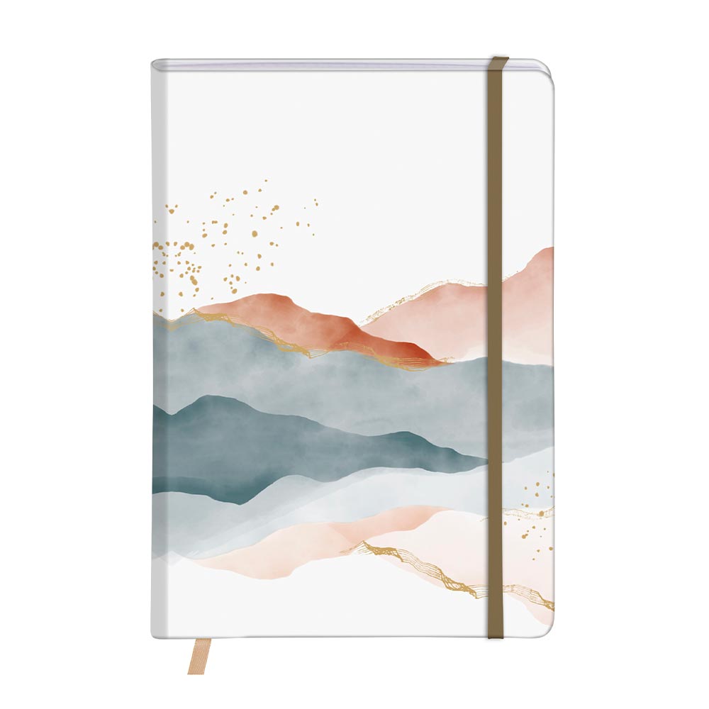 Clairefontaine Evanescence Hardcover Notebook A5 With Pocket Bookmark Elastic Closure