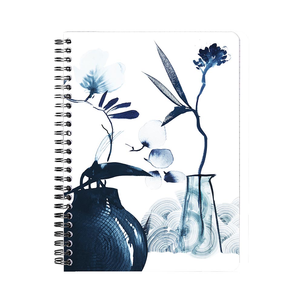 Clairefontaine Inkebana Wirebound Notebook A5 With 6 Pockets