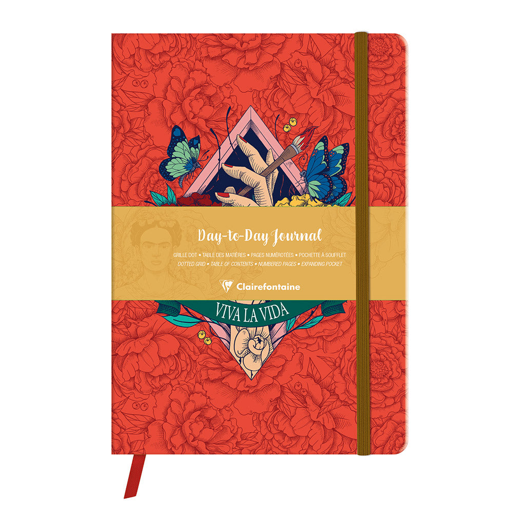 Clairefontaine Frida Kahlo Day to Day Journal Assorted Designs