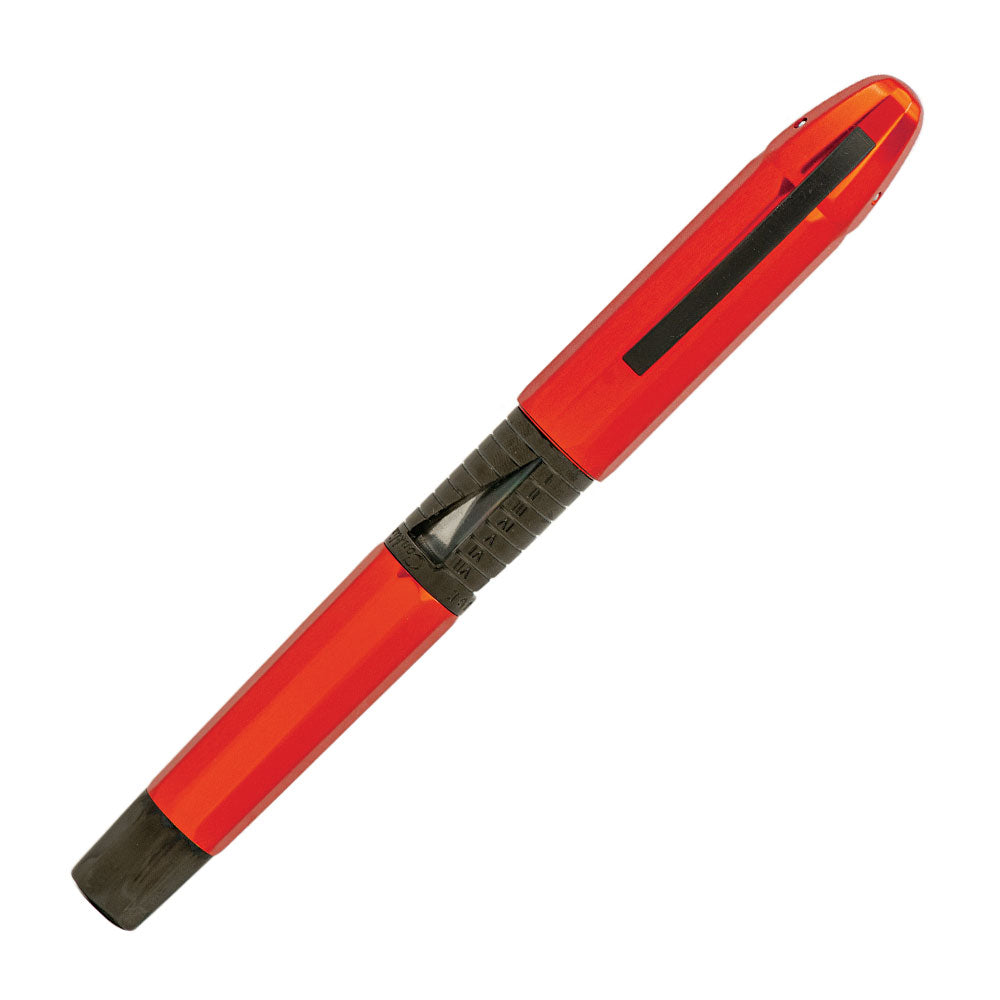 Conklin Nozac Classic Fountain Pen 125th Anniversary Edition Red with Black Trim by Conklin at Cult Pens