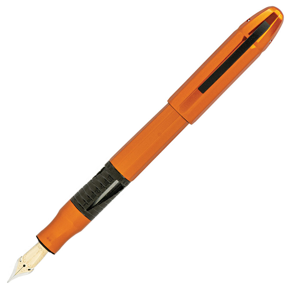 Conklin Nozac Classic Fountain Pen 125th Anniversary Edition Orange with Black Trim by Conklin at Cult Pens