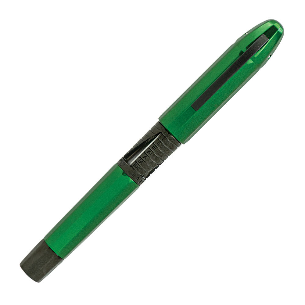 Conklin Nozac Classic Fountain Pen 125th Anniversary Edition Green with Black Trim by Conklin at Cult Pens