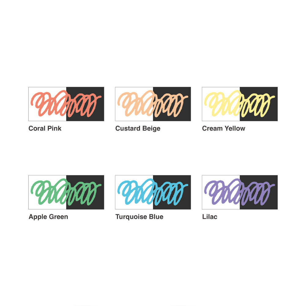 Copic Acrea Paint Marker Set of 6 Light Colours