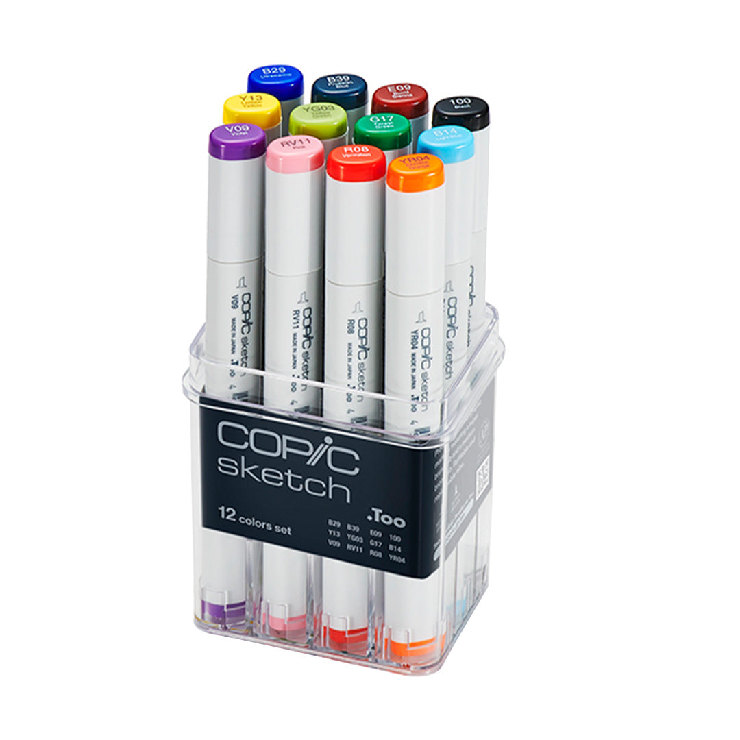Copic Sketch Marker Pen Set of 12