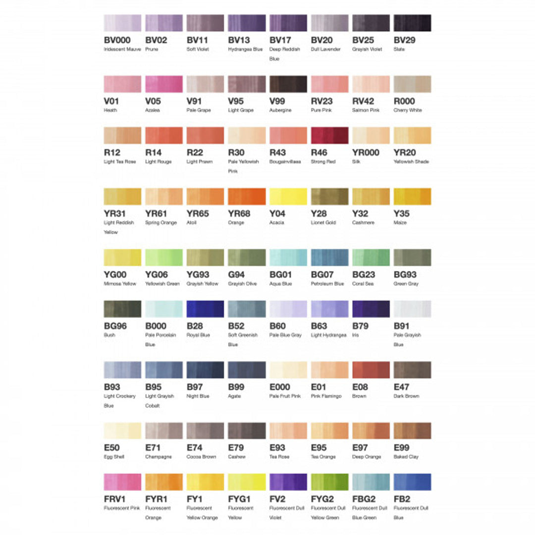 Copic Sketch Marker Pen Set of 72