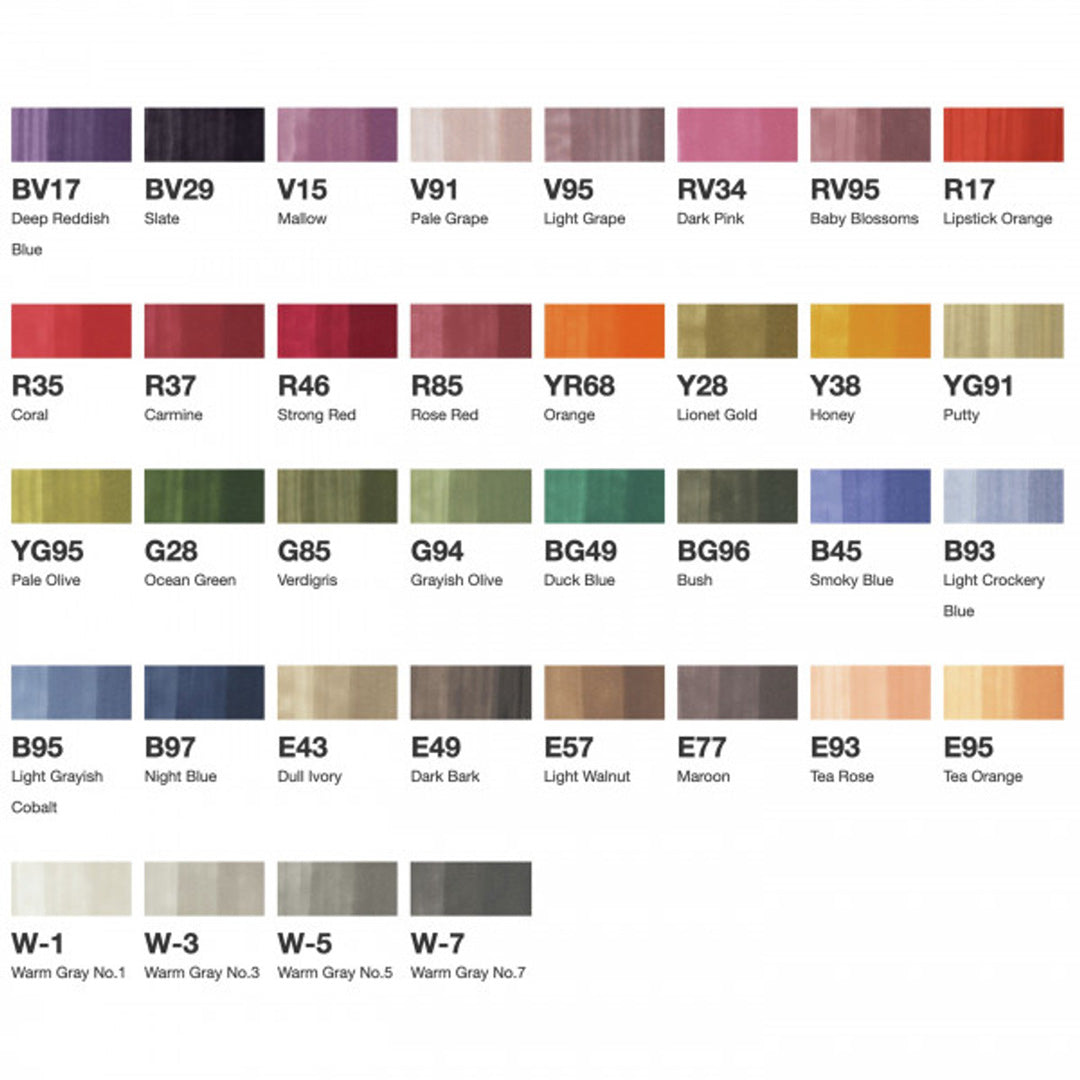 Copic Ciao Set of 36