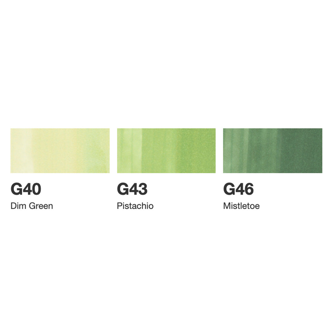 Copic Sketch Marker Pen Colour Fusion Set of 3