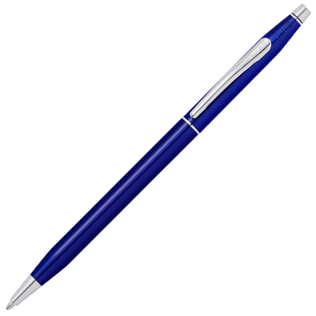 Cross Classic Century Ballpoint Pen Translucent Blue Lacquer