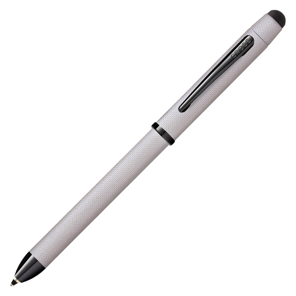Cross Tech 3+ Multifunction Pen with Stylus Brushed Chrome