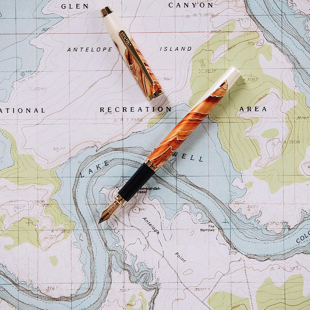 Cross Wanderlust Fountain Pen Antelope Canyon
