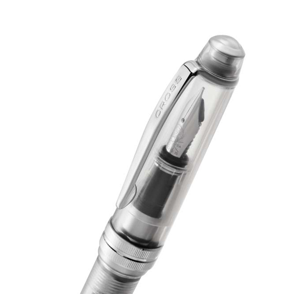 Cross Bailey Light Translucent Clear Fountain Pen Extra Fine