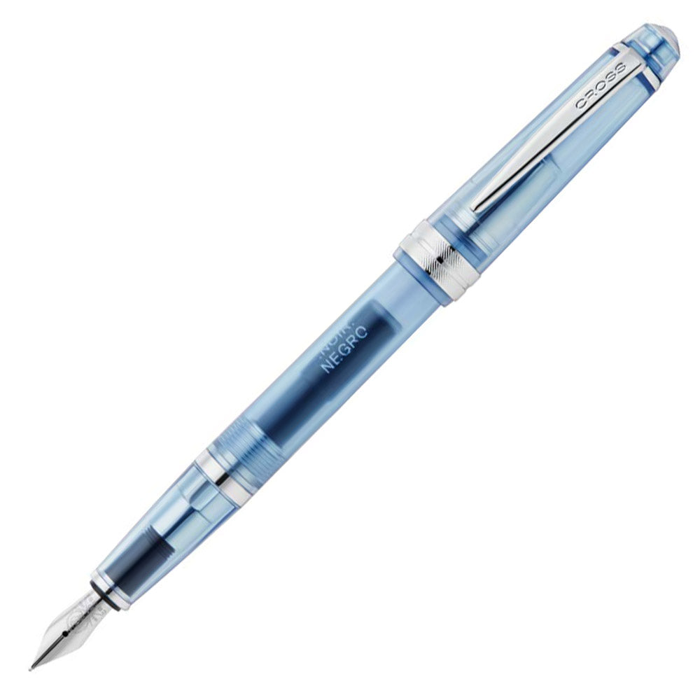 Cross Bailey Light Translucent Blue Fountain Pen Extra Fine