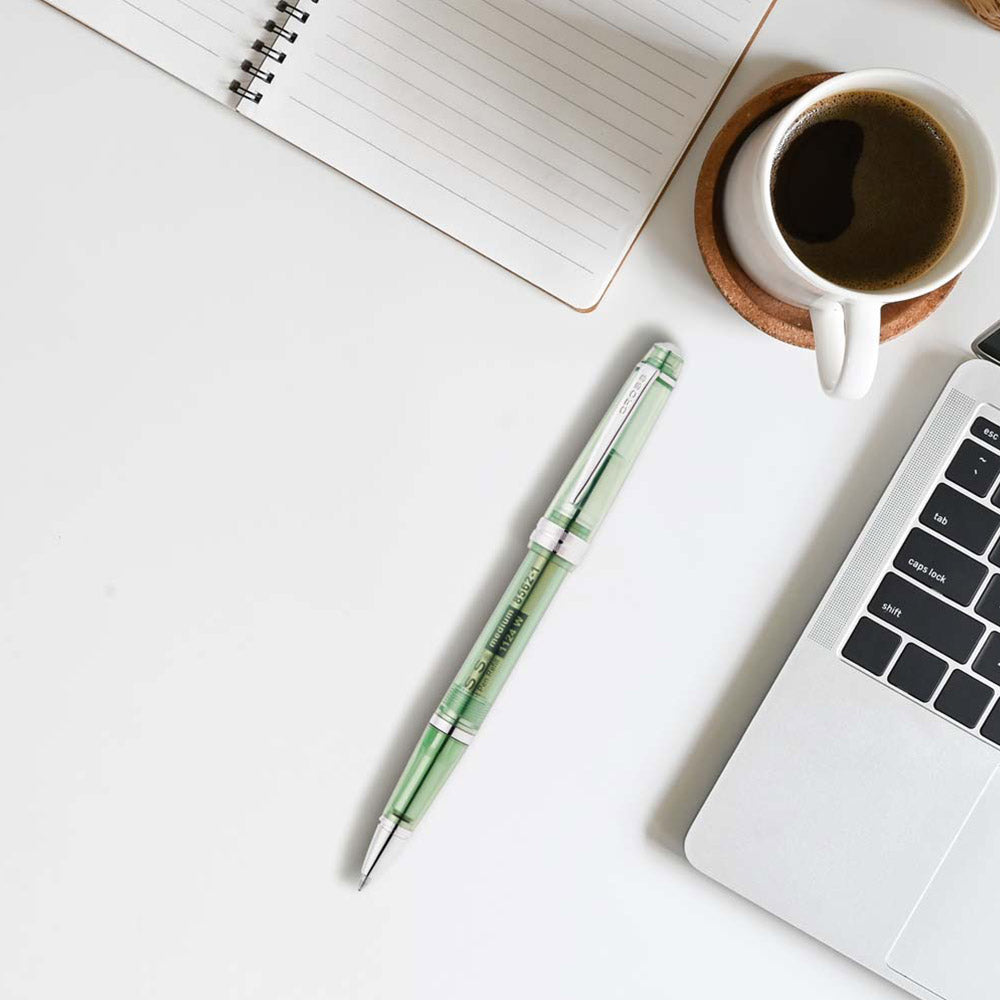 Cross Bailey Light Translucent Green Resin Ballpoint Pen