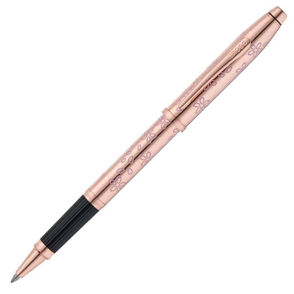 Cross Century II Cherry Blossom Rose Gold Plated Rollerball Pen