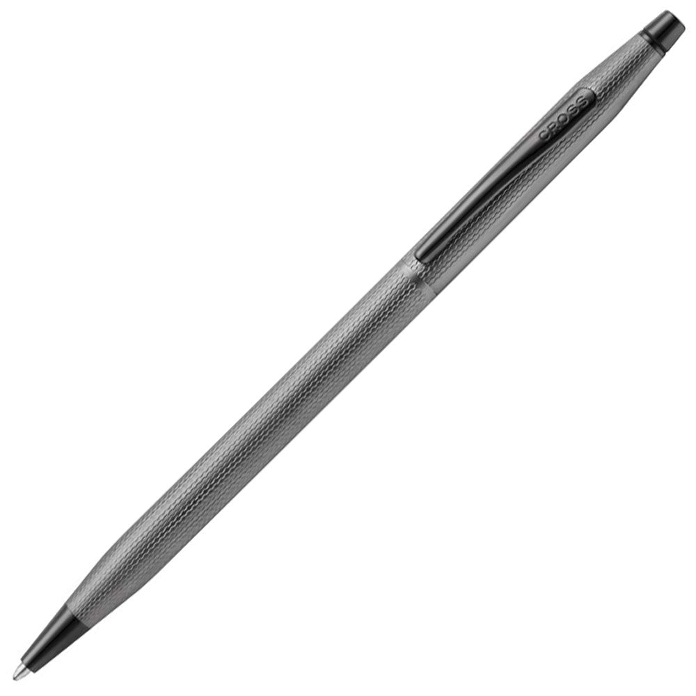 Cross Classic Century Polished Slate Gray Engraved Diamond Pattern Ballpoint Pen