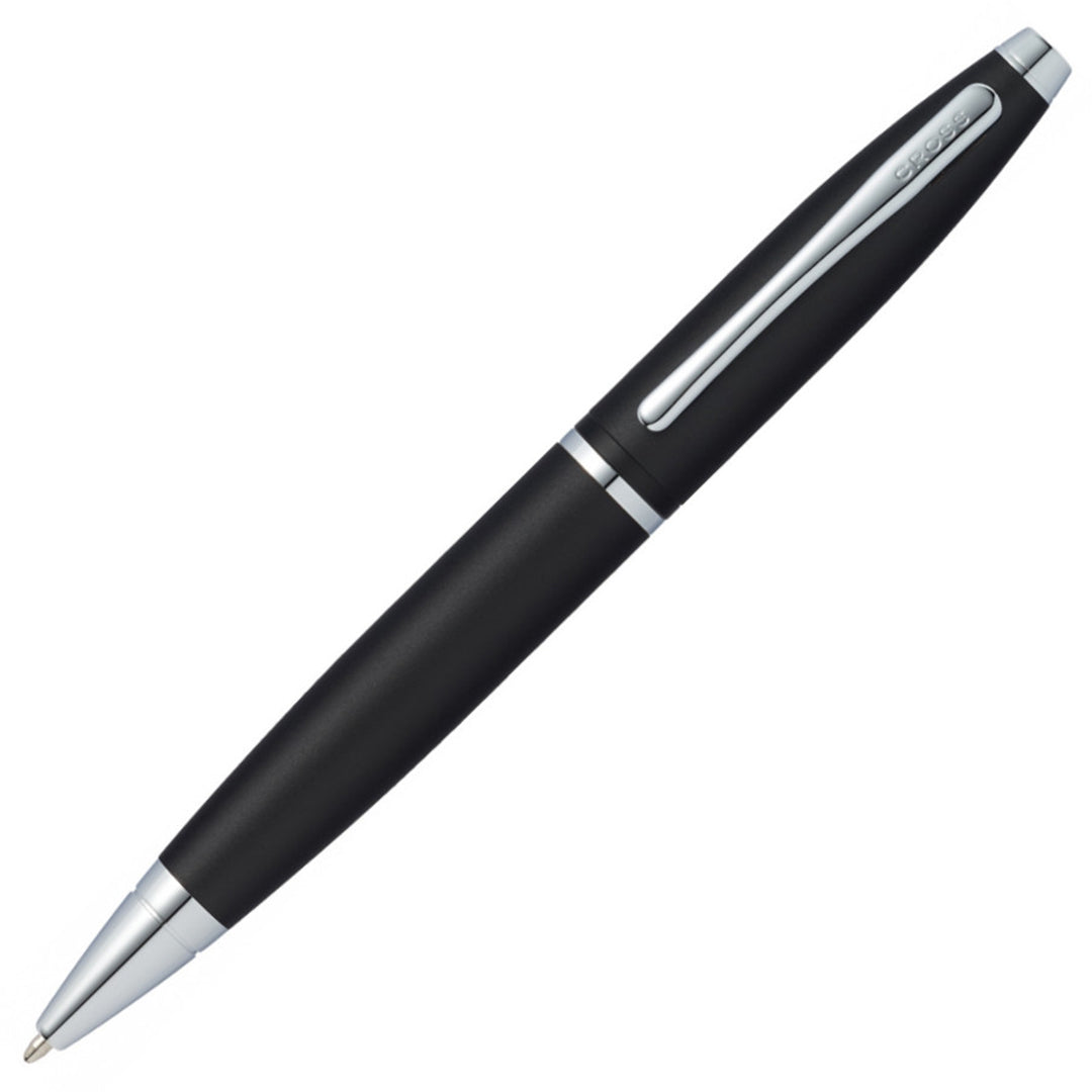 Cross Calais Ballpoint Pen Matt Black with Chrome Trim