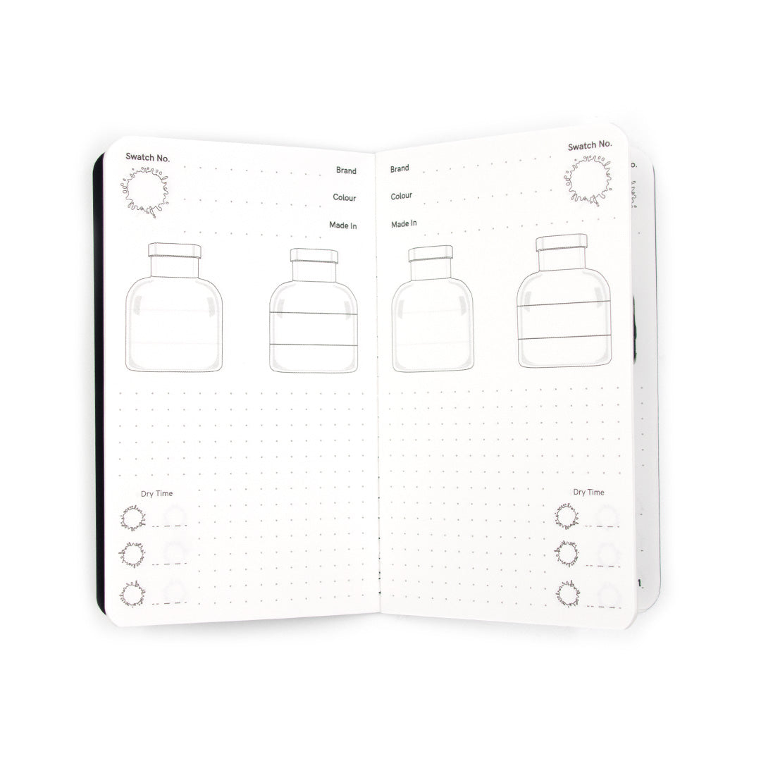 Cult Pens Ink Pocket Swatch Book with Regalia Paper by Endless