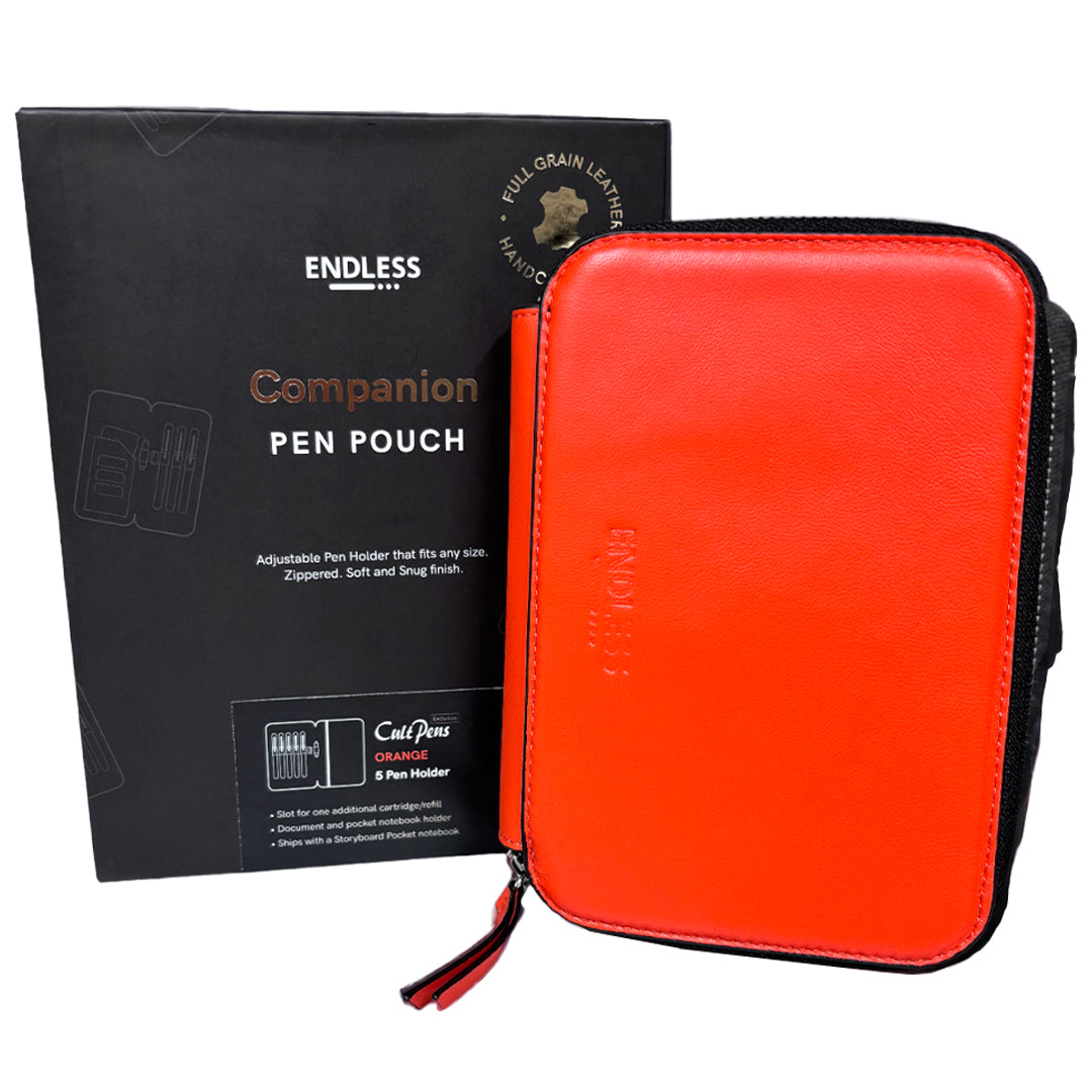 Cult Pens Exclusive Companion 5Pen Pouch by Endless Orange