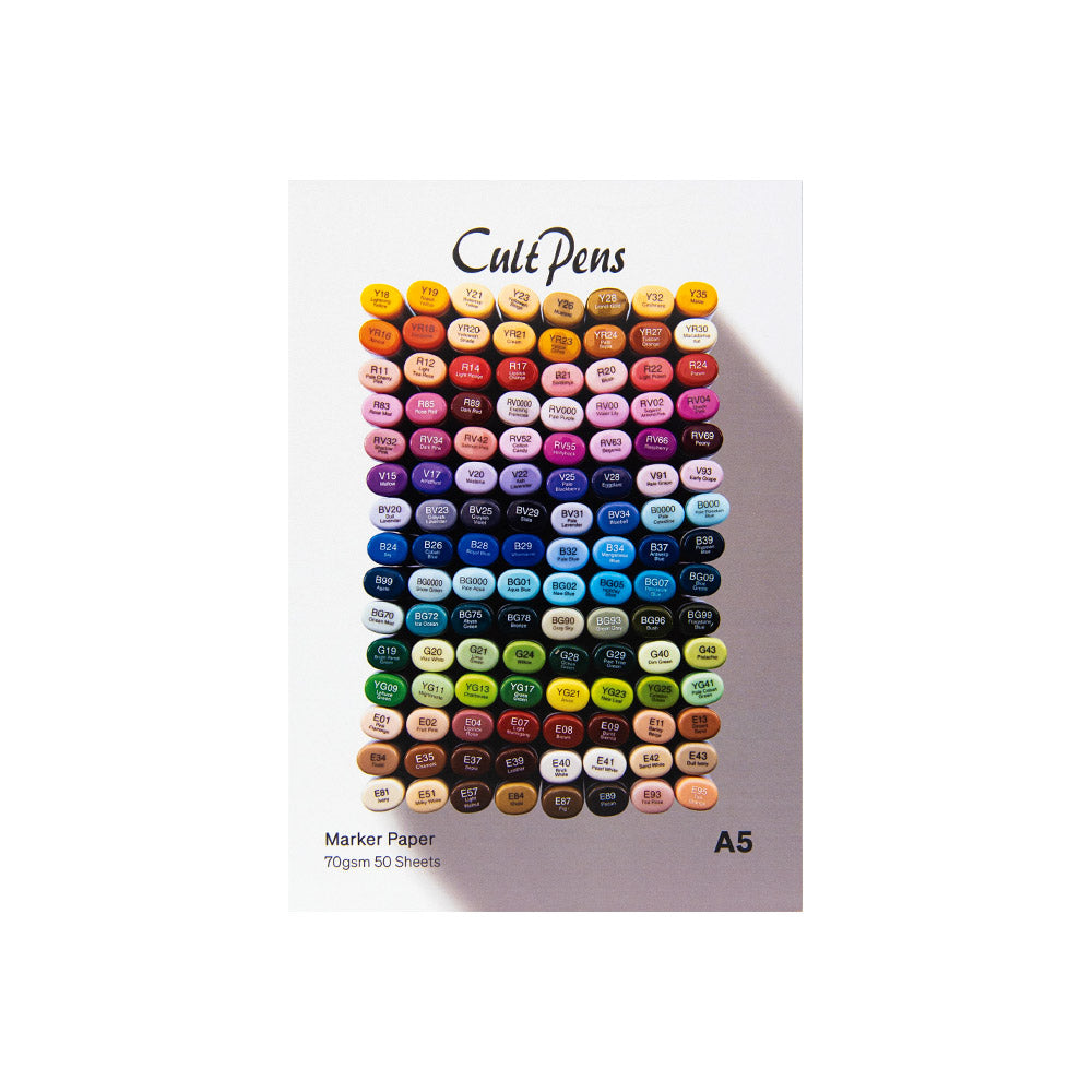 Cult Pens Marker Pad A5 70gsm 50 Sheets