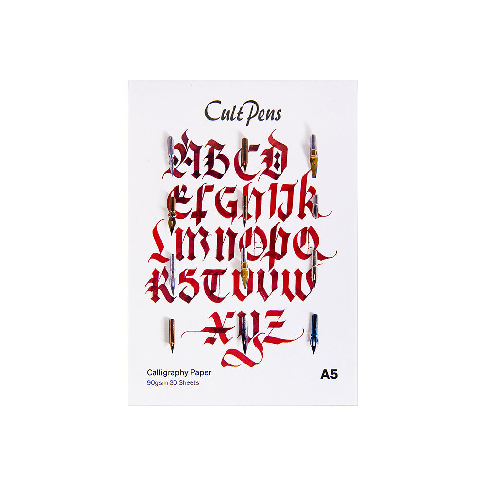 Cult Pens Calligraphy Pad A5 90gsm 50 Sheets