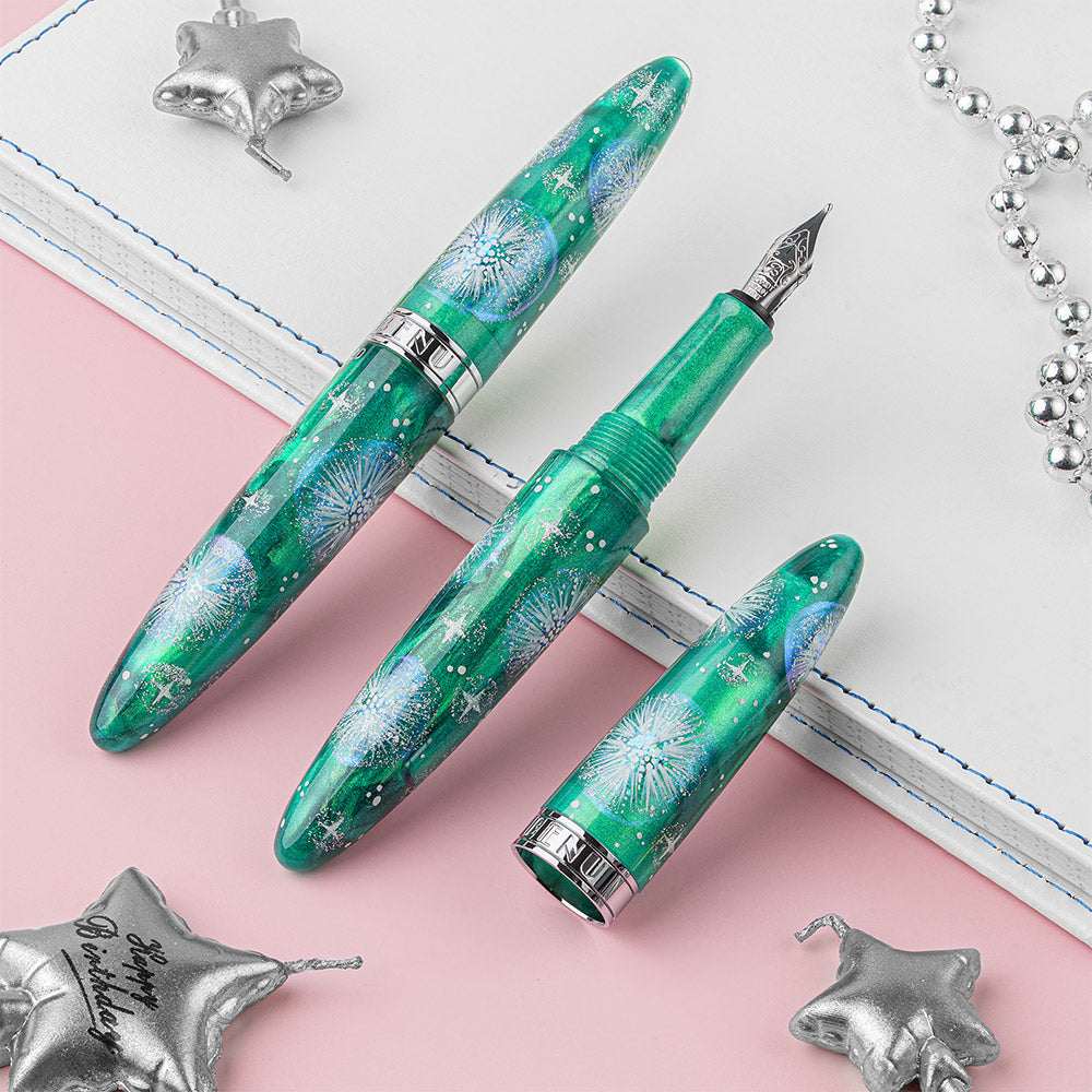 Cult Pens Exclusive Minima 20th Birthday Hand Painted Celebration Pen by Benu Special Limited Edition