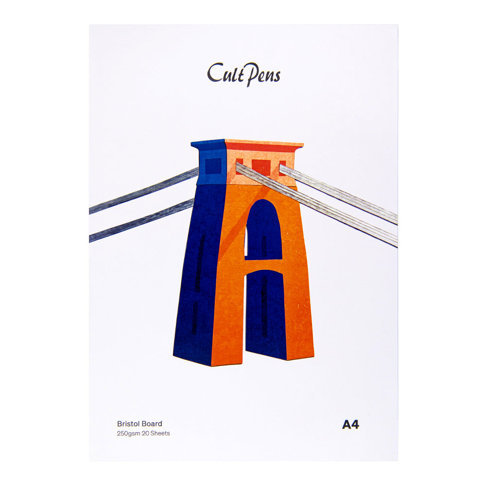 Cult Pens Bristol Board A4 250gsm 20 Sheets