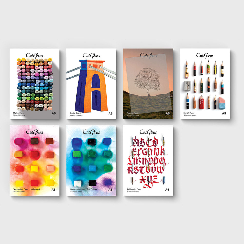 Cult Pens Essential Art Pad Bundle A5