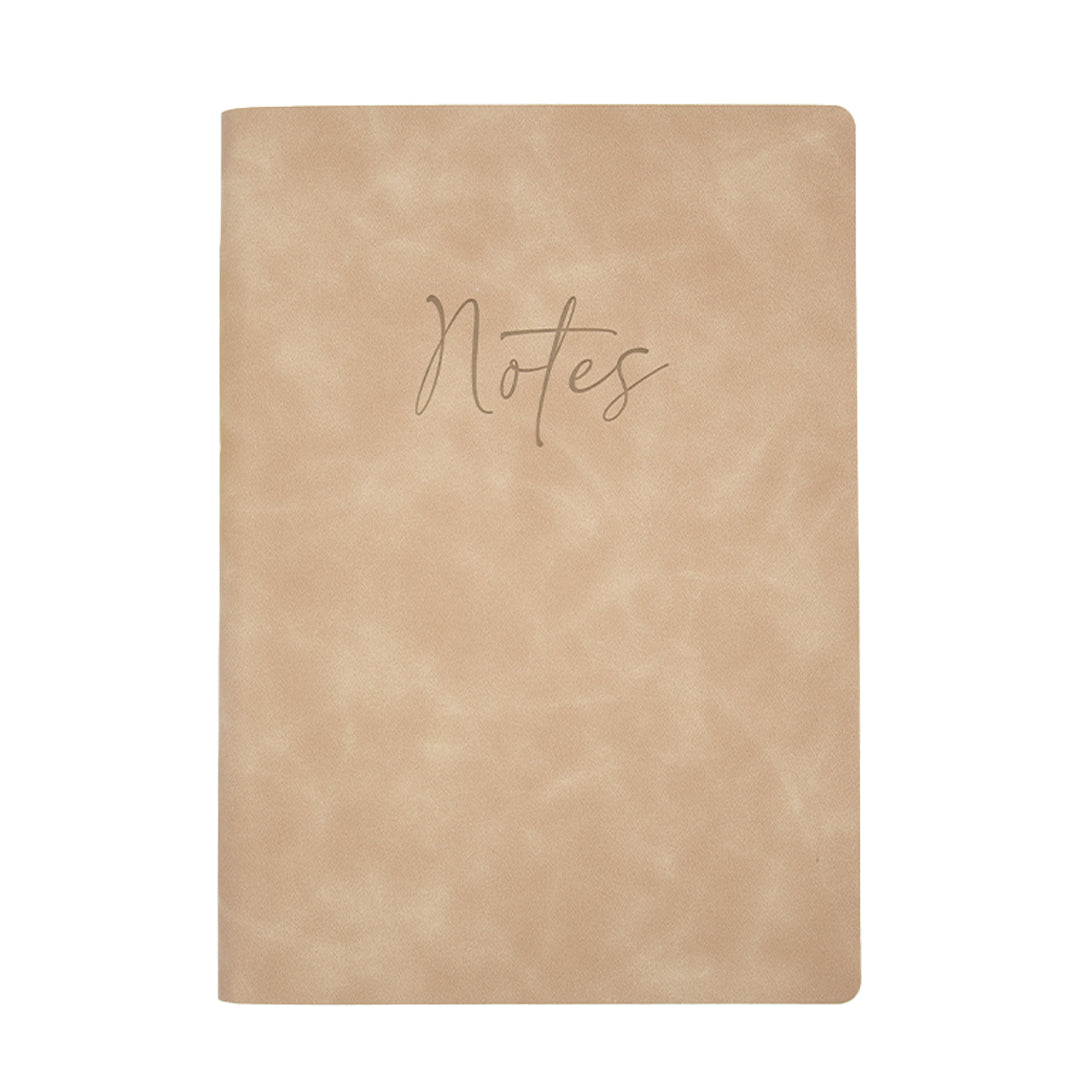 Diarpell Leather Journal with Lined Ivory Pages Sand