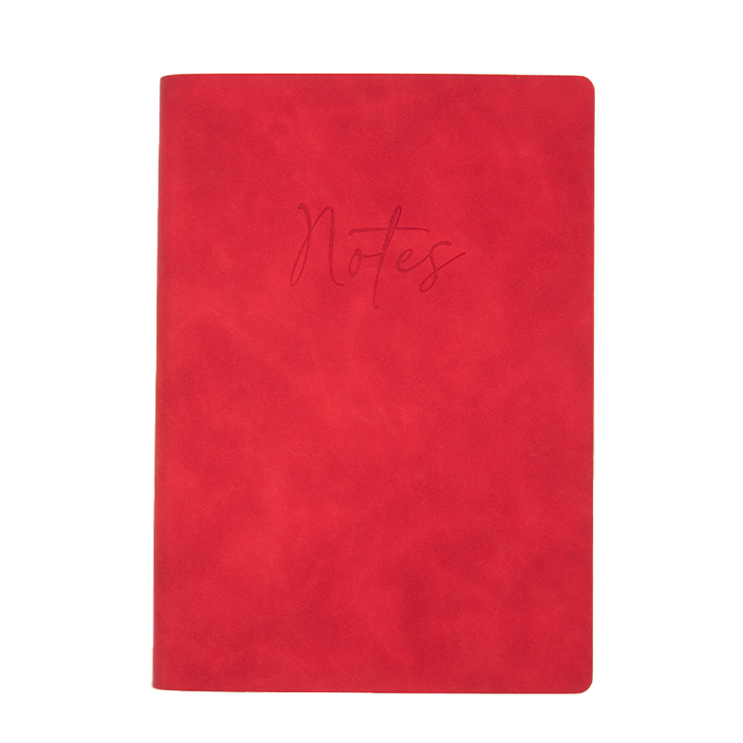 Diarpell Leather Journal with Lined Ivory Pages Fire