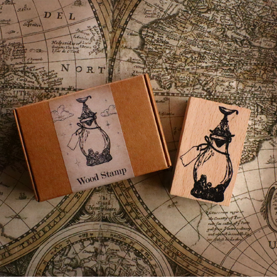 Dominant Industry Wood Stamp: A Log of Atlantis