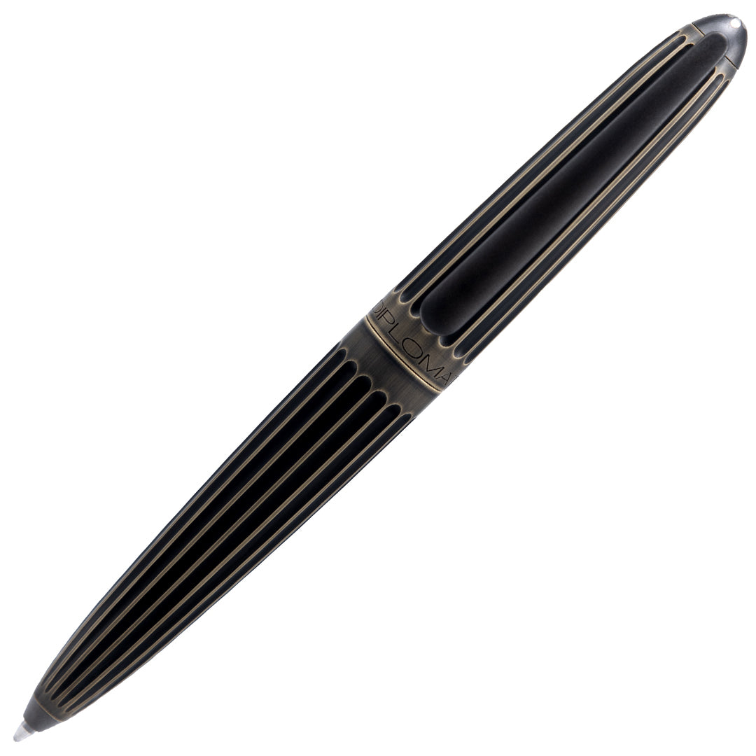 Diplomat Aero Oxyd Brass Ballpoint Pen