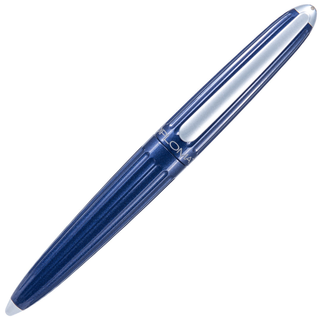 Diplomat Aero Midnight Blue Fountain Pen 14ct Nib