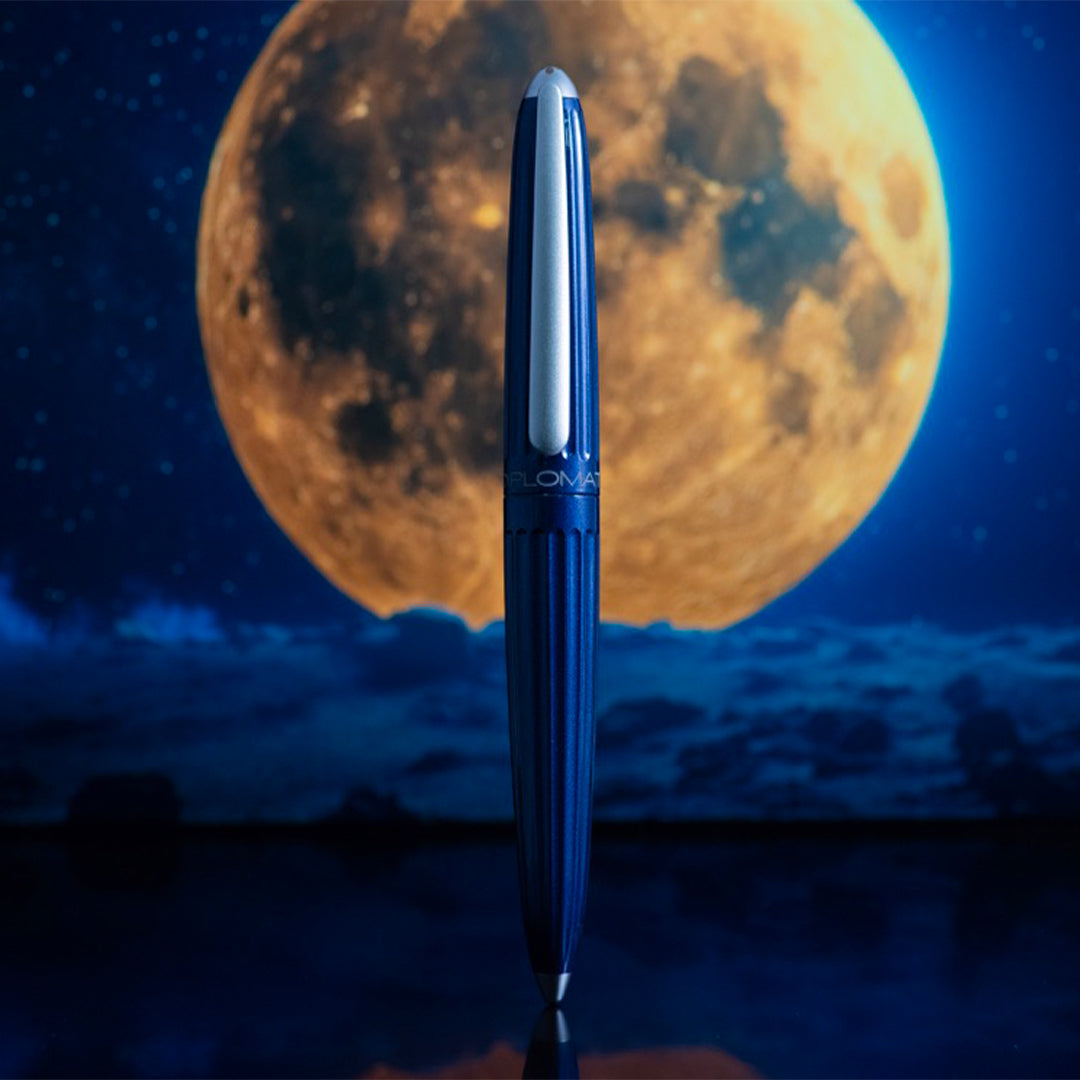 Diplomat Aero Midnight Blue Rollerball Pen