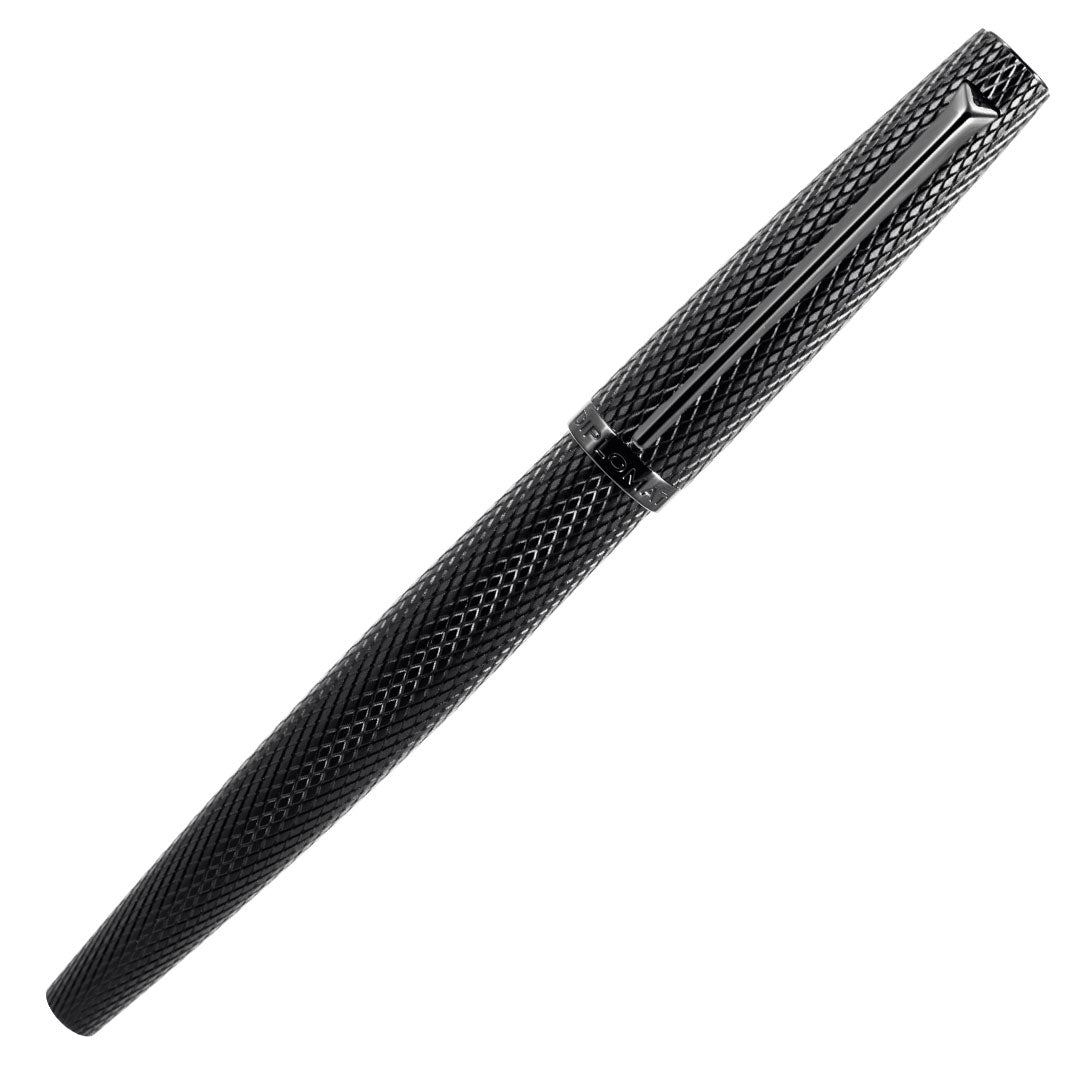 Diplomat Viper Guilloche Rollerball Black