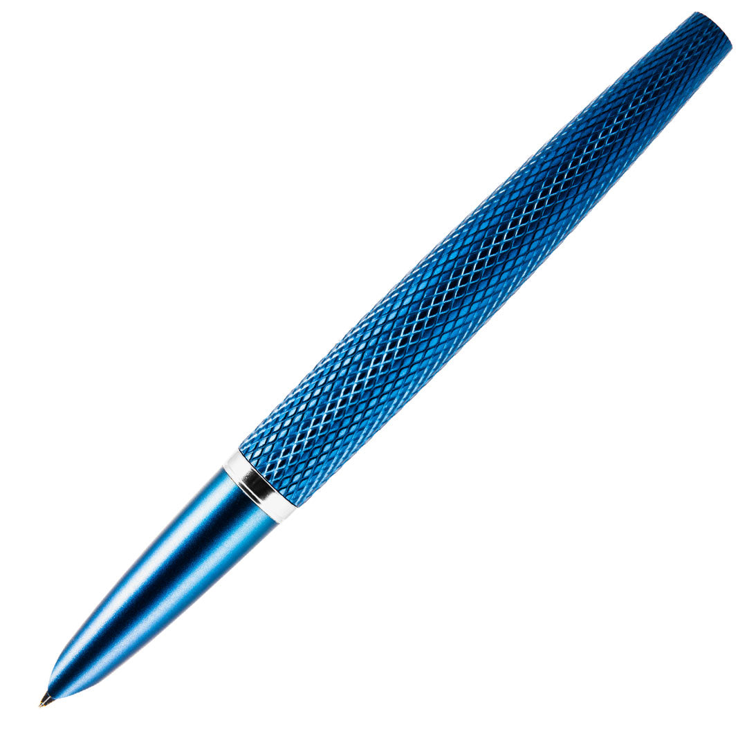 Diplomat Viper Guilloche Fountain Pen Blue