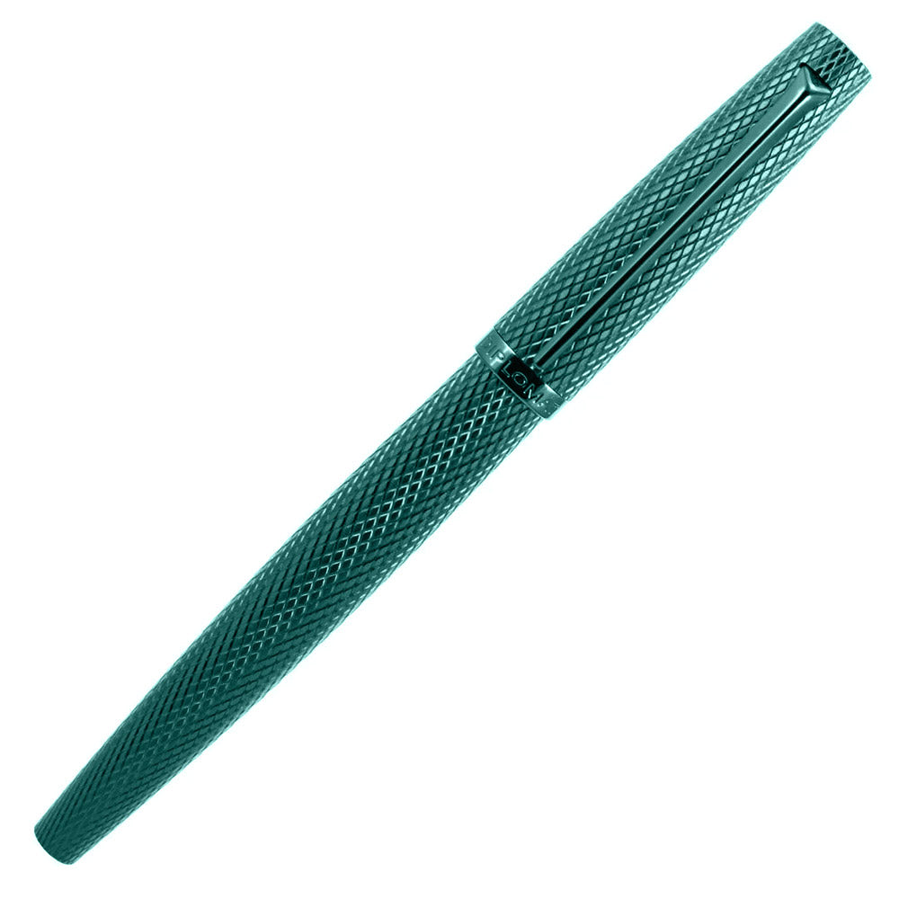 Diplomat Viper Guilloche Rollerball Green