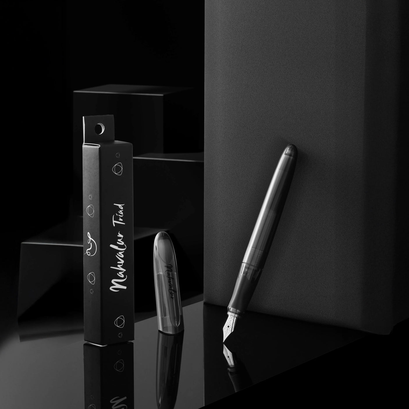 Nahvalur Triad Fountain Pen Black