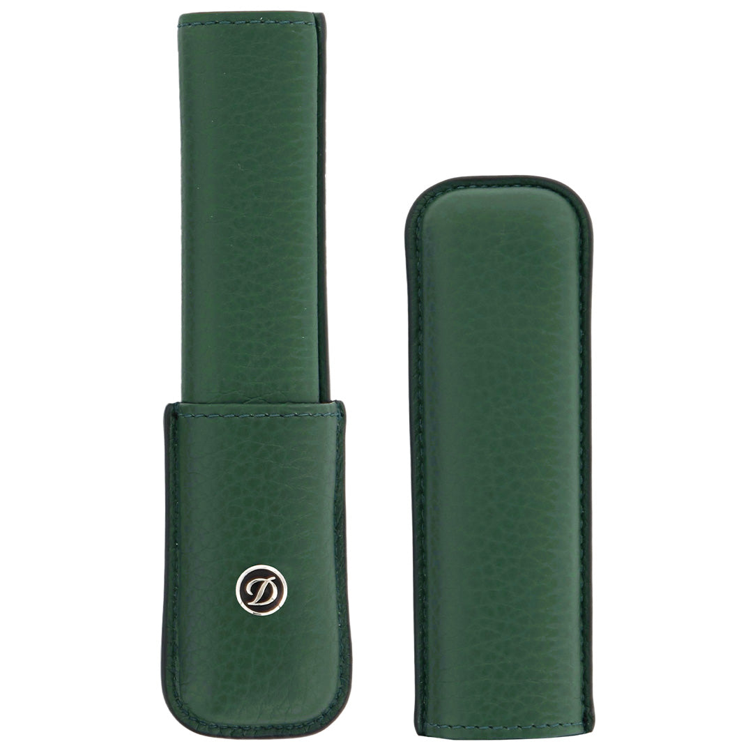 S.T. Dupont Rigid Pen Case 1 Pen Green