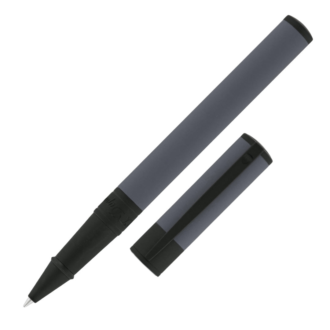 S.T. Dupont D-Initial Rollerball Pen Graphite Matt Black