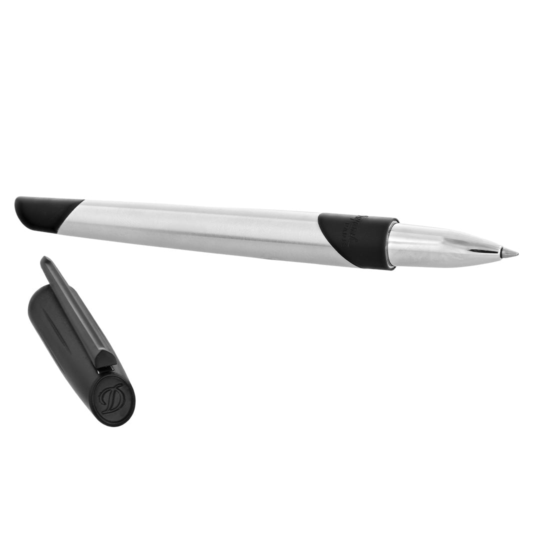 S.T. Dupont Defi Millenium Rollerball Pen Chrome Black