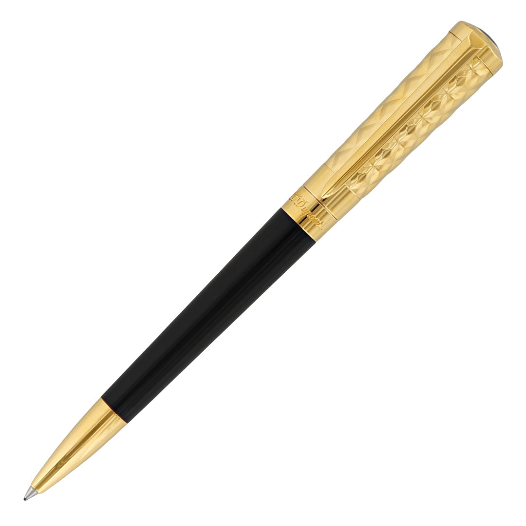 S.T. Dupont Liberte Ballpoint Pen Duo Black Gold