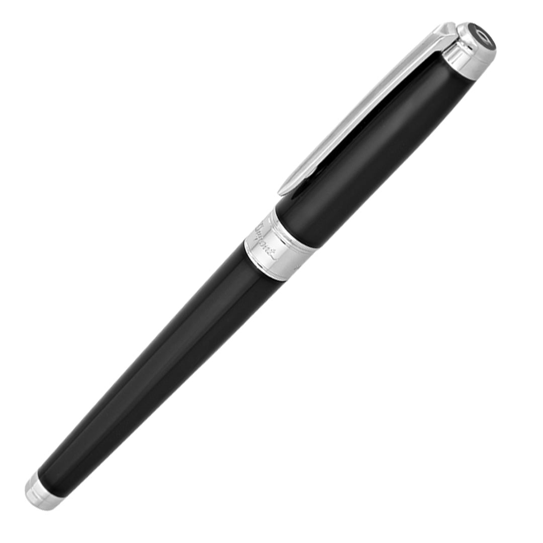 S.T. Dupont Line D Eternity Rollerball Pen Black Silver